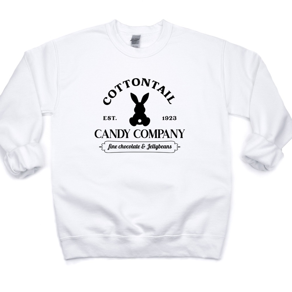Easter Cotton Tail Custom Made Sweater
